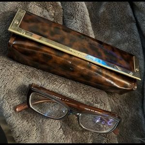 Tory Burch Designer Reading Glasses TY2010-513 in Brown And Case